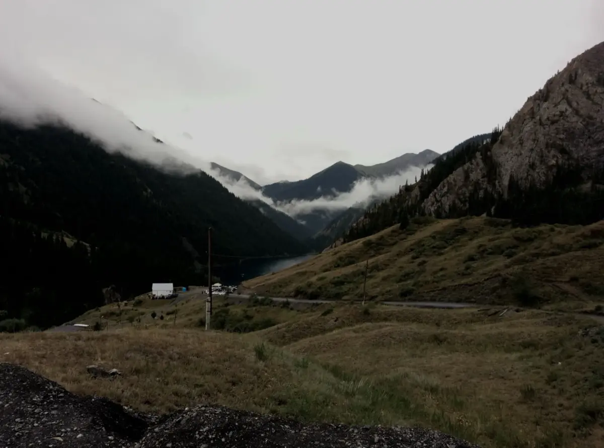 Kolsai lakes.Mountains