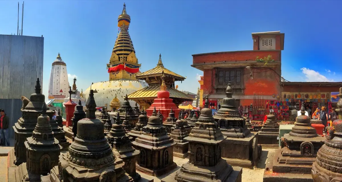 Swayambhunath temple Kathmandu
