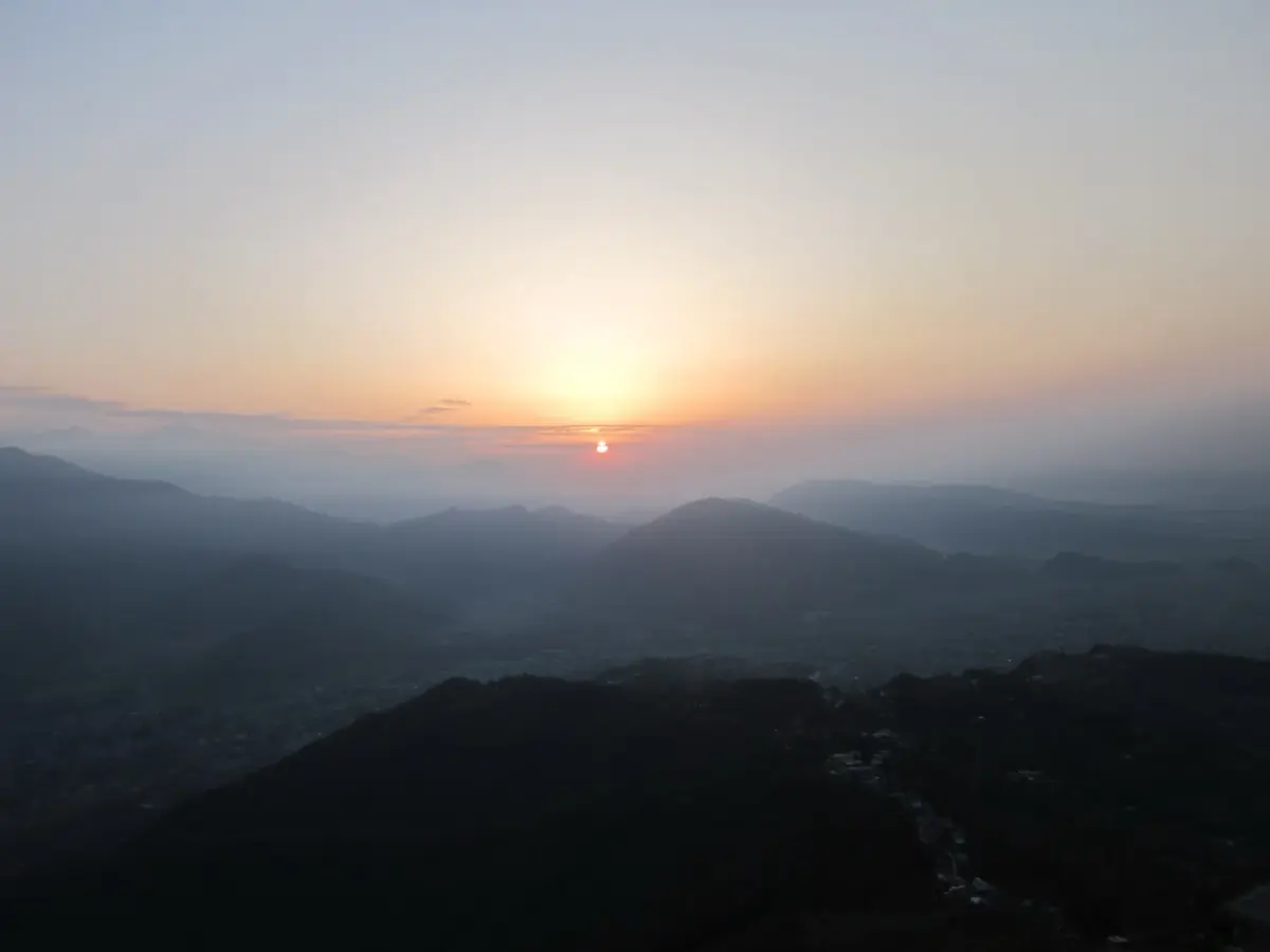 Sunrise from Sarangkot 1