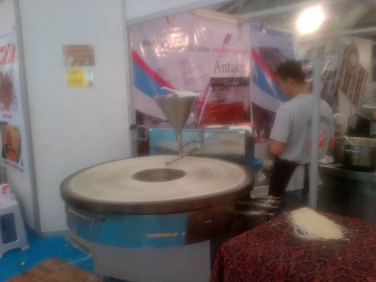 Tel kadayıf production